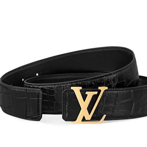 Ceinture LV Initiales 40 mm réversible 